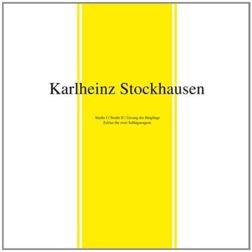 Cover for Karlheinz Stockhausen · Studie I&amp;ii Gesang Der Jung (LP) (2013)