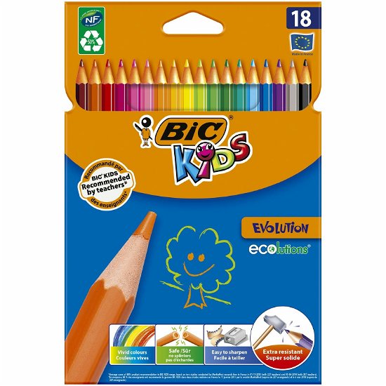 Bic Kids Ecolutions Evolution 14 4St Gratis - Bic - Merchandise - Bic - 3086124000154 - 
