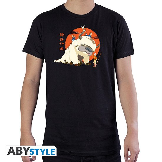 AVATAR - Tshirt Appa man SS black - basic - T-Shirt Männer - Merchandise - ABYstyle - 3665361073154 - 7 februari 2019