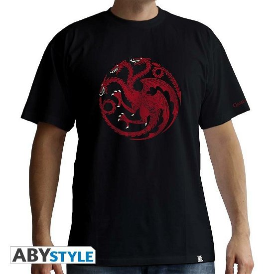 T-Shirt Game of Thrones Targaryen [schwarz, M] - Game of Thrones - Merchandise - ABYstyle - 3700789213154 - 15. juli 2016