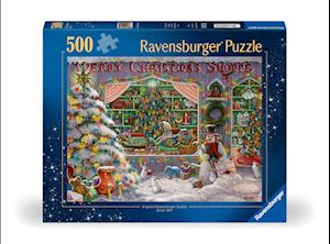 Puzzle The Christmas Shop 500p (12000215) - Ravensburger - Gadżety - Ravensburger - 4005555002154 - 