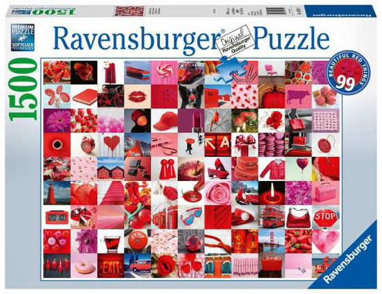 Cover for Ravensburger · 99 beautiful red things (Puzzle).16215 (Book) (2019)