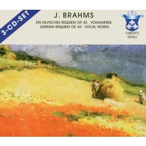 Cover for Johannes Brahms · German Requiem Op.45 (CD) (2015)