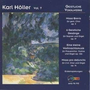 Geistliche Vokalwerke - K. Holler - Musikk - AMBITUS - 4011392969154 - 2008