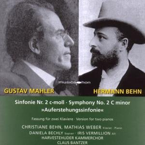 Symphony No 2 - Mahler / Behn / Weber / Bechley / Vermillion - Música - Musicaphon - 4012476569154 - 17 de abril de 2020