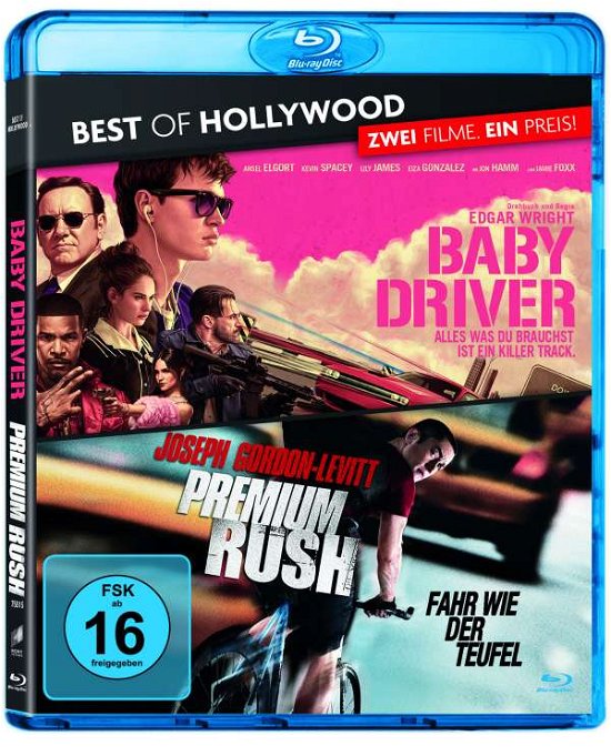 Baby Driver / Premium Rush -  - Películas -  - 4030521755154 - 28 de febrero de 2019