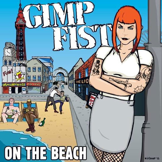 Cover for Gimp Fist · On the Beach (7&quot;) (2016)