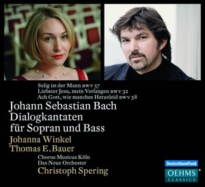 Cover for Johann Sebastian Bach · Dialogkantaten Fur Sopran Und Bass (CD) (2015)