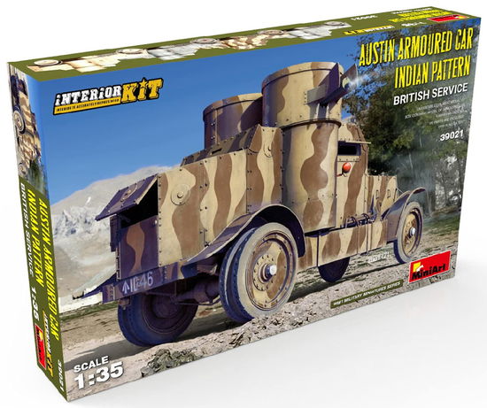 Cover for MiniArt · 1/35 Austin Armoured Car Indian Pattern. British (8/21) * (Legetøj)