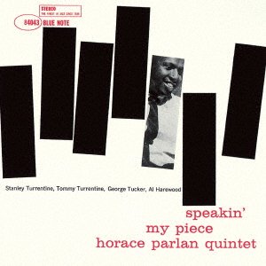 Cover for Horace Parlan · Speakin My Piece (CD) [Japan Import edition] (2021)