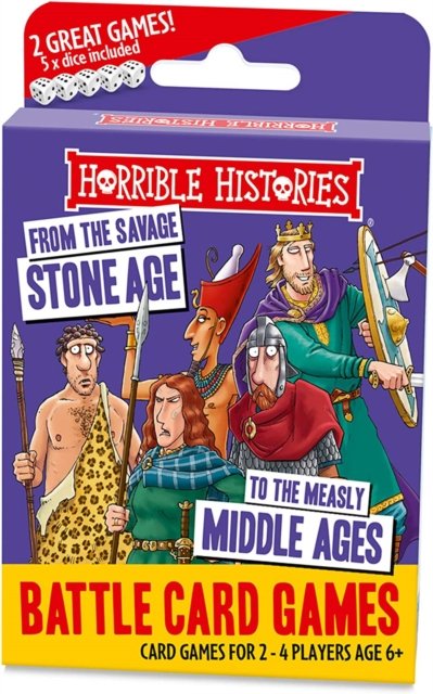 Cover for Horrible Histories Stoneage Card Game (MERCH)