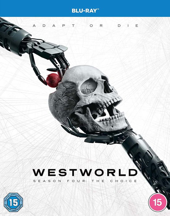 Cover for Westworld S4 BD · Westworld Season 4 (Blu-Ray) (2022)