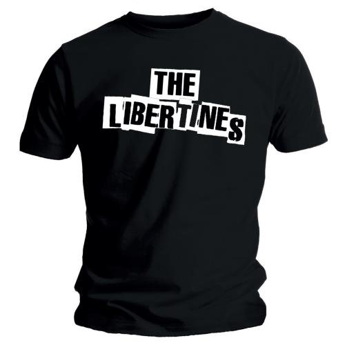 The Libertines Unisex T-Shirt: Logo - Libertines - The - Produtos - Global - Apparel - 5055295391154 - 