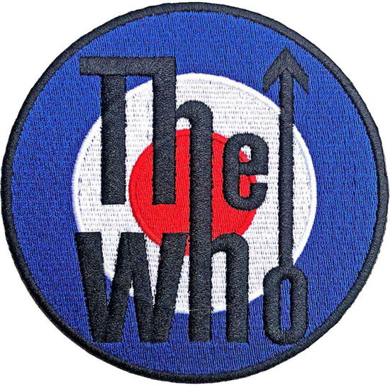 The Who Standard Woven Patch: Target Logo Bordered - The Who - Koopwaar -  - 5056368634154 - 