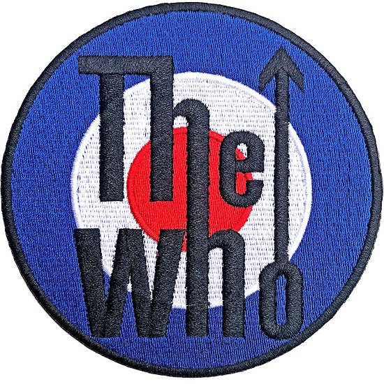 The Who Standard Woven Patch: Target Logo Bordered - The Who - Produtos -  - 5056368634154 - 