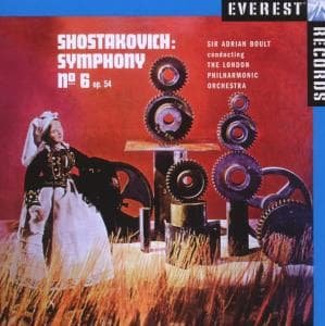 Shostakovich / Symphony No 6 - Lpo / Boult - Musik - EVEREST - 5060175190154 - 30. september 2016
