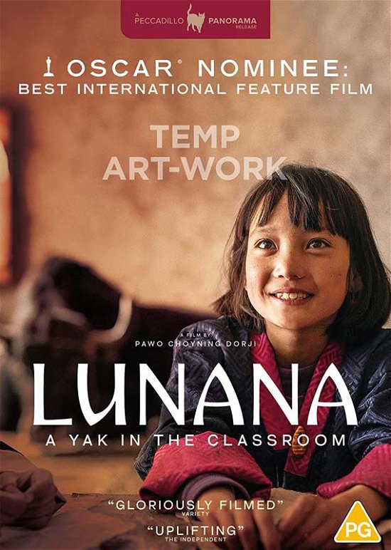 Cover for Lunana a Yak in the Classroom · Lunana - A Yak In The Classroom (DVD) (2023)