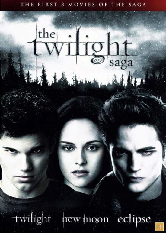 Twilight / New Moon / Eclipse - The Twilight Saga Boxset - Elokuva -  - 5708758691154 - tiistai 1. marraskuuta 2011