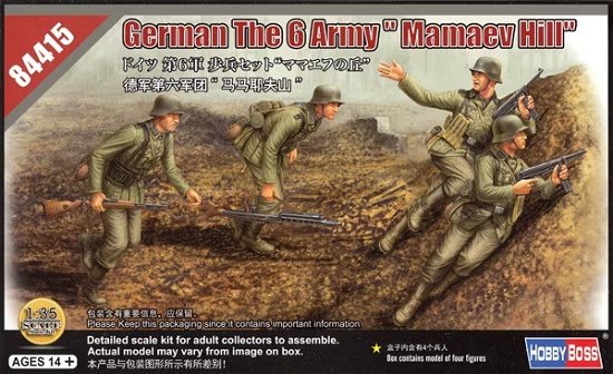 1/35 German The 6 Army Mamaev Hill - Hobby Boss - Merchandise - Hobby Boss - 6939319244154 - 