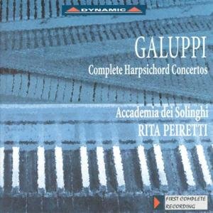 Cover for Galuppi / Academia Dei Solinghi / Peiretti · Complete Harpsichord Concerti (CD) (1999)