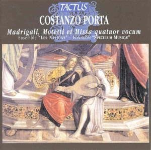 Cover for Ensemble Les Nations · Madrigali, Mottetti, Missa Quatuor Vocum (CD) (2012)