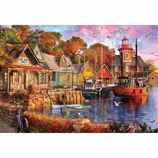 Cover for Educa · The Harbour Evening (Puzzle)9218015 (Bog) (2020)