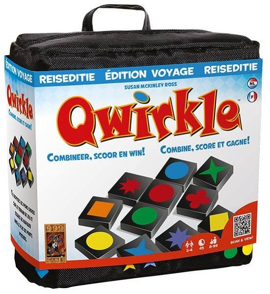 Cover for Toys · Spel Qwirkle Reiseditie (Leketøy)