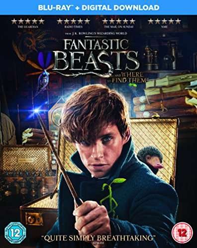 Cover for Fantastic Beasts &amp; Where to Find Them (4K UHD Blu-ray) (2017)