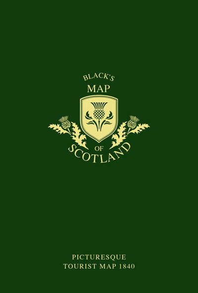 Cover for Adam Black · Black S Map of Scotland (Book) (2024)