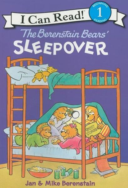 Cover for Jan Berenstain · The Berenstain Bears' Sleepover - I Can Read Level 1 (Paperback Book) (2008)