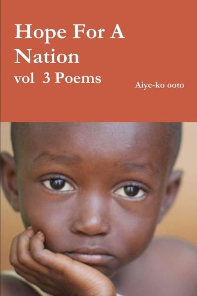 Cover for Aiye-ko ooto · Hope For A Nation (Paperback Book) (2018)