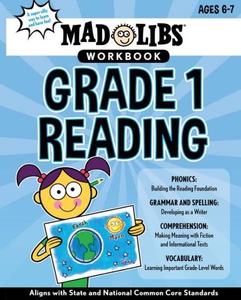 Cover for Wiley Blevins · Mad Libs Workbook: Grade 1 Reading - Mad Libs Workbooks (Paperback Book) (2020)