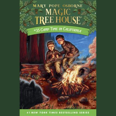 Cover for Mary Pope Osborne · Camp Time in California (Audiobook (CD)) [Unabridged edition] (2021)