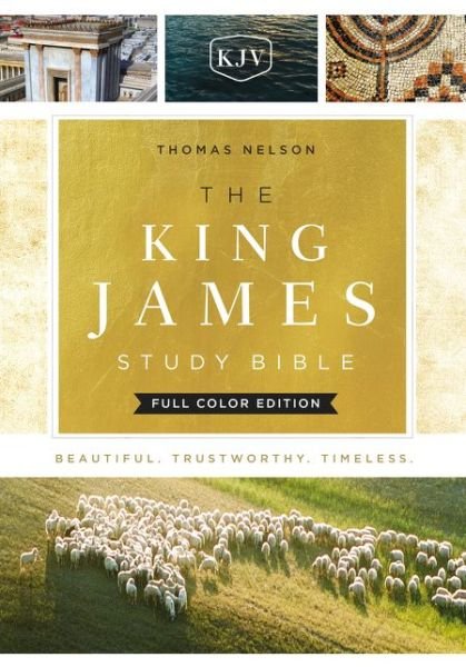 The King James Study Bible, Full-Color Edition, Cloth-bound Hardcover, Red Letter: KJV Holy Bible - Thomas Nelson - Bücher - Thomas Nelson Publishers - 9780718079154 - 7. September 2017