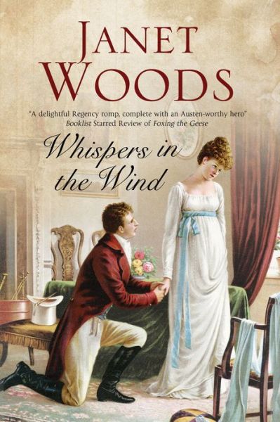 Cover for Janet Woods · Whispers in the Wind (Hardcover Book) [Large type / large print edition] (2018)