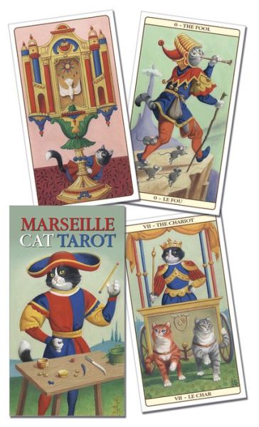 Marseille Cat Tarot - Lo Scarabeo - Bøger - Llewellyn Publications - 9780738741154 - 8. maj 2014