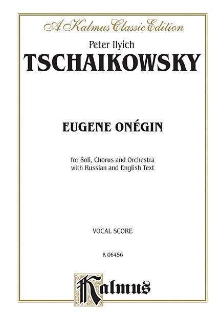 Cover for Tchaikovsky · Eugene Onegin Op24 (Paperback Book)
