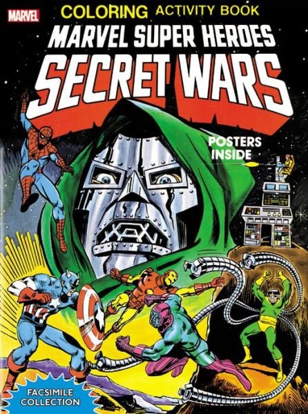 Cover for Marvel Comics · Marvel Super Heroes Secret Wars Activity Book Facsimile Edition (Paperback Bog) (2015)