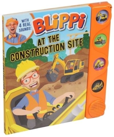 Cover for Editors of Studio Fun International · Blippi at the Construction Site (Book) (2020)