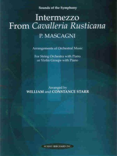 Cover for Constance · Intermezzo Str Orch or Vlnspa (Paperback Book) [Unbnd edition] (2000)