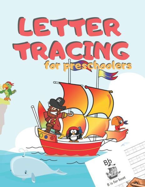 Cover for Zone365 Creative Journals · Letter Tracing for Preschoolers (Taschenbuch) (2019)