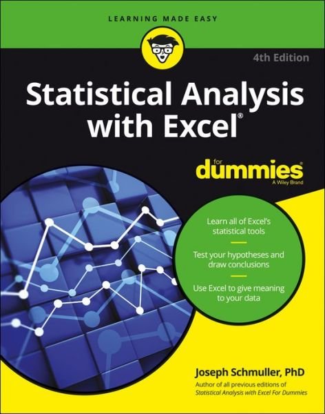 Cover for Joseph Schmuller · Statistical Analysis with Excel For Dummies (Taschenbuch) [4th edition] (2016)