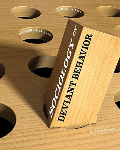 Cover for Clinard, Marshall (University of Wisconsin, Madison) · Sociology of Deviant Behavior (Gebundenes Buch) (2015)