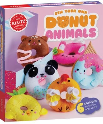 Sew Your Own Donut Animals - Klutz - Editors of Klutz - Bøker - Scholastic US - 9781338566154 - 5. mars 2020