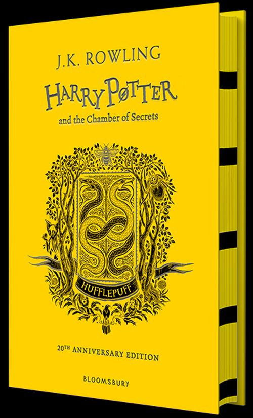 Cover for J. K. Rowling · Harry Potter and the Chamber of Secrets – Hufflepuff Edition (Hardcover Book) (2018)