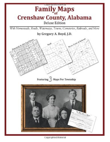Cover for Gregory a Boyd J.d. · Family Maps of Crenshaw County, Alabama, Deluxe Edition (Paperback Book) (2010)