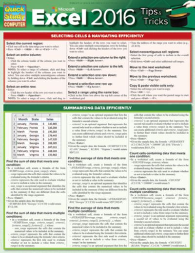 Cover for Curtis Frye · Microsoft Excel 2016 Tips &amp; Tricks (Map) (2015)