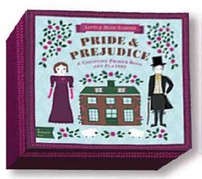 BabyLit Pride and Prejudice Counting Primer Board Book and Playset - Jennifer Adams - Książki - Gibbs M. Smith Inc - 9781423635154 - 1 września 2013