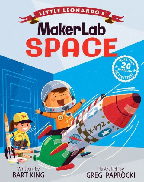 Cover for Bart King · Little Leonardo's MakerLab Space - Little Leonardo (Hardcover Book) (2019)