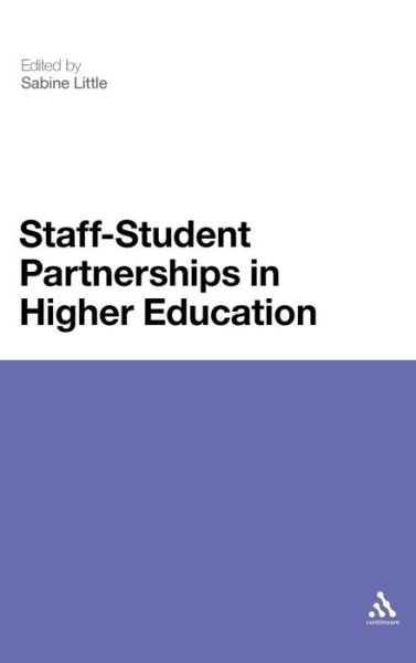 Cover for Sabine Little · Staff-student Partnerships in Higher Education (Hardcover Book) (2011)